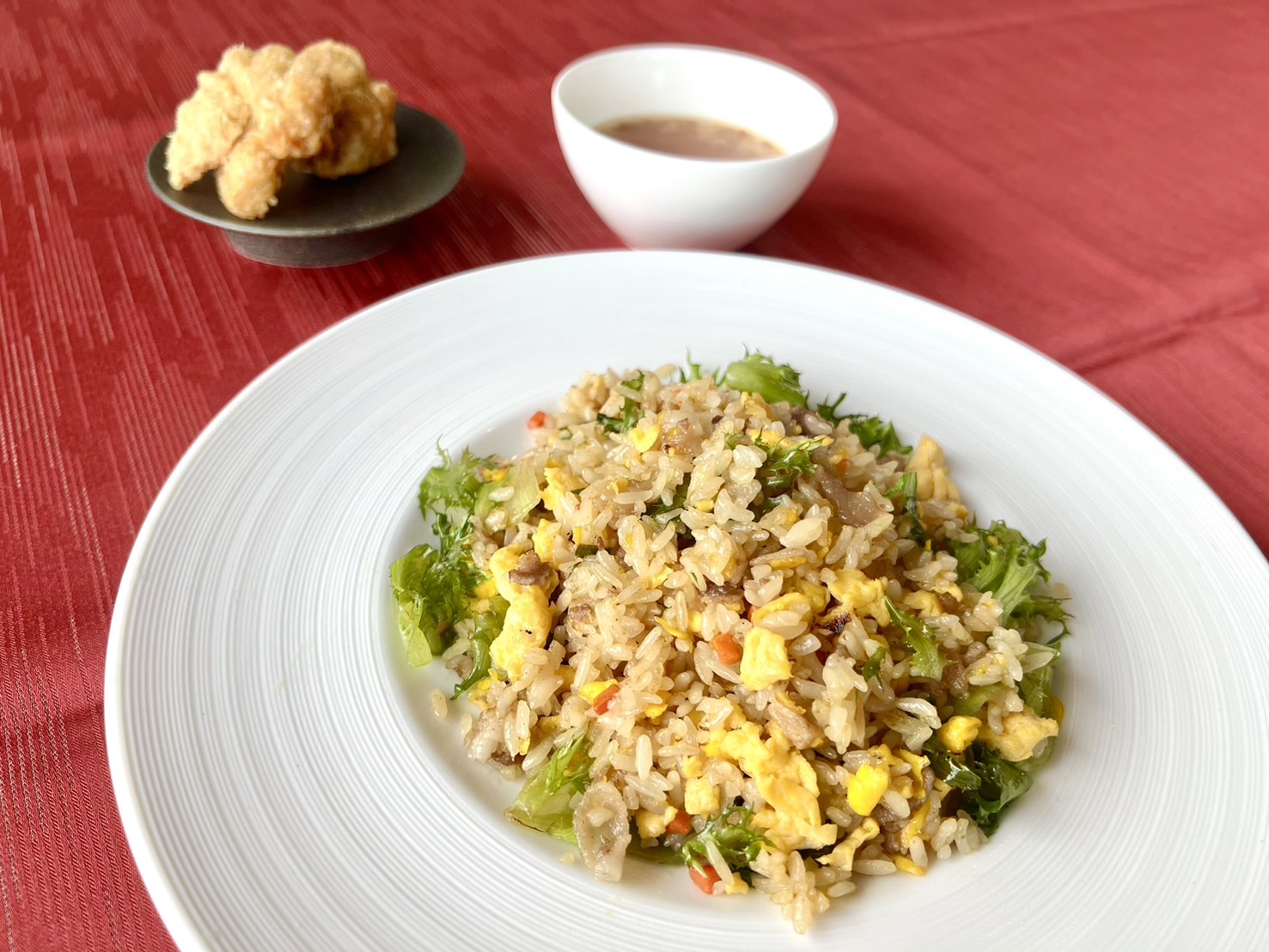 豚バラレタスチャーハン