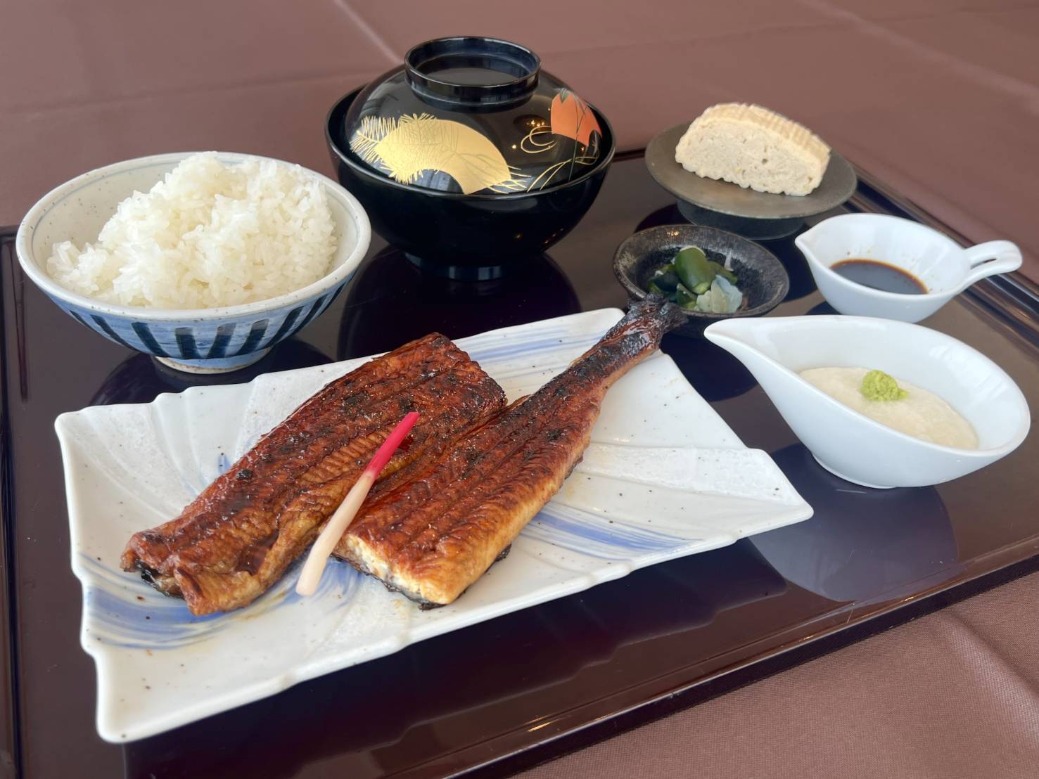 極厚鰻蒲焼膳 上