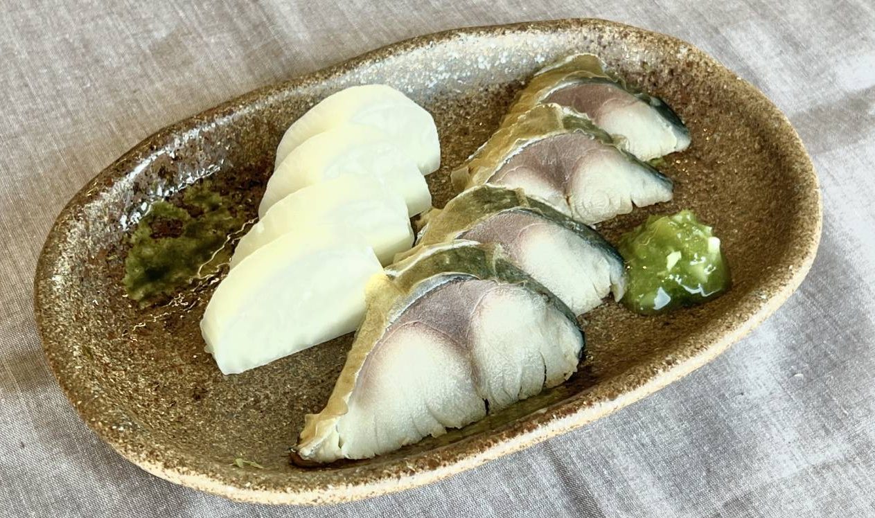べったら漬けと鯖スモーク