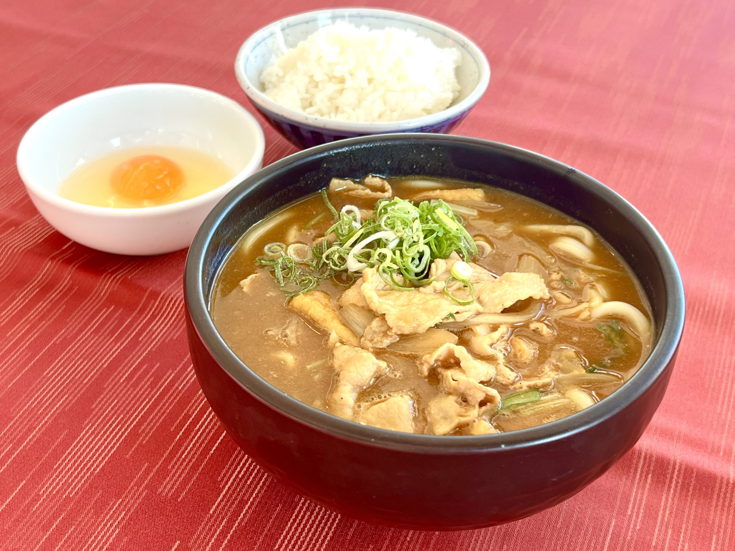 豚カレーうどん