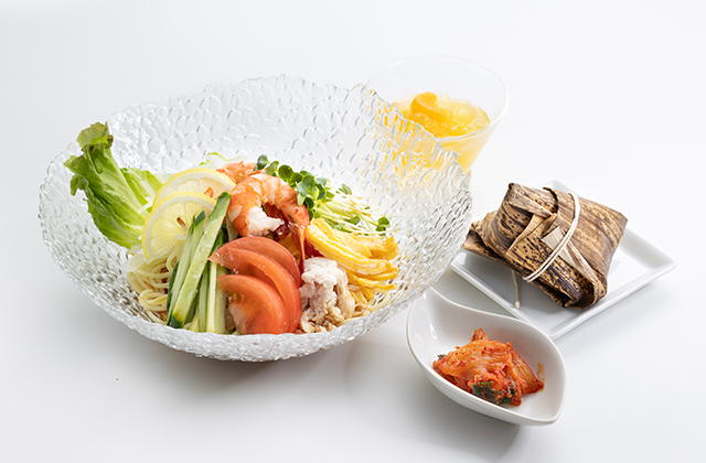 黒酢たれのさっぱり冷し中華