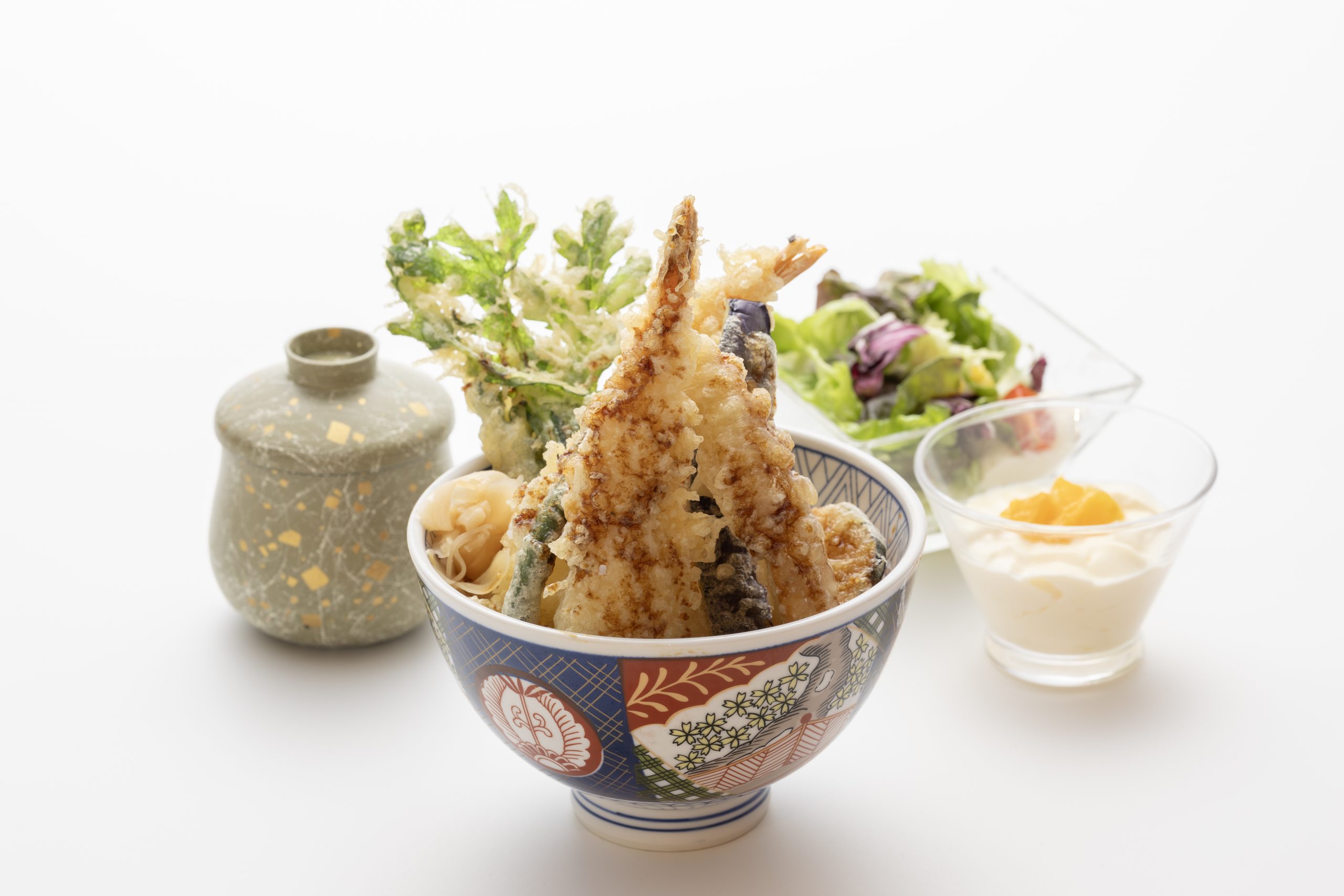 特製海老天丼定食