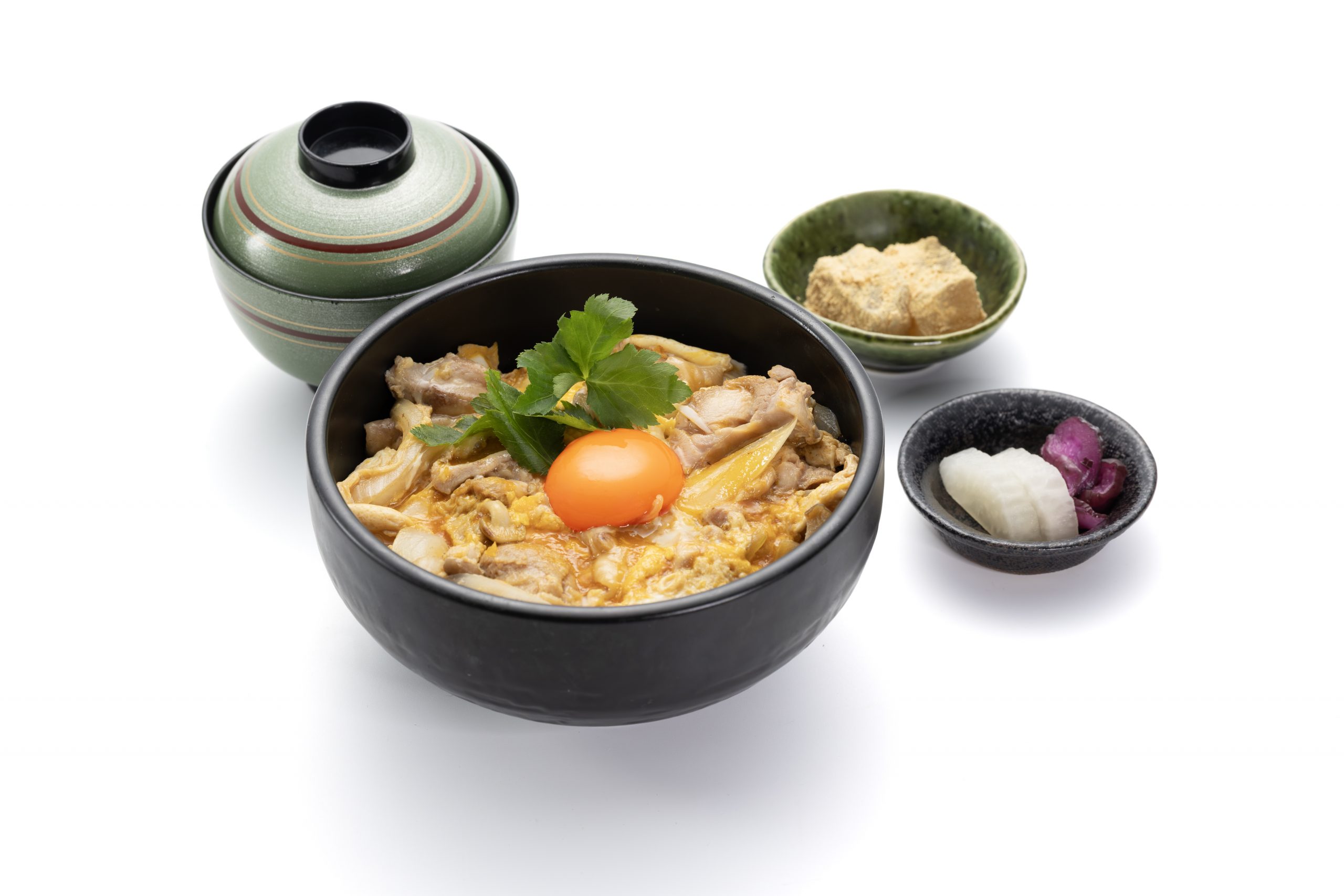 但馬とりの赤玉親子丼定食