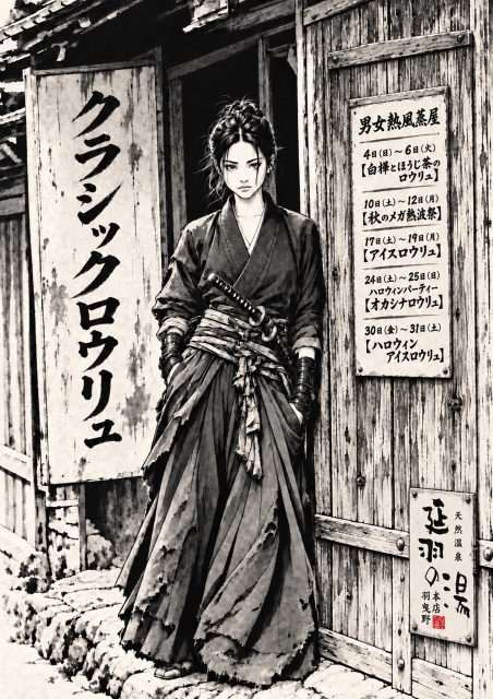 クラシックロウリュを10月は開催!!