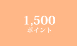 1,500ポイント